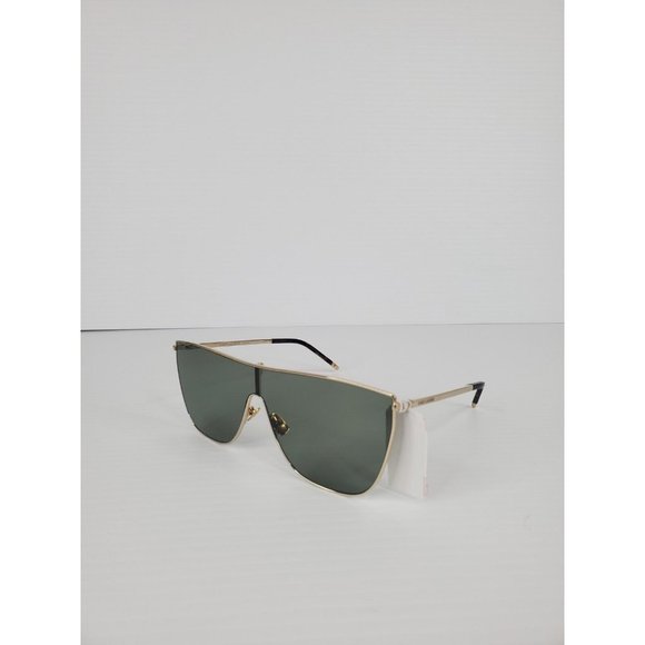 Saint Laurent Accessories - Yves Saint Laurent Gold SL1 Mask 004 Sunglasses 140mm